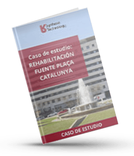 ES- Caso de estudio- Urespray P-500 (Poliurea)- Fuente Plaça Catalunya