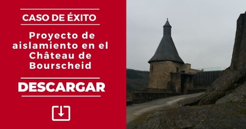 Caso de éxito: Proyecto de aislamiento en el Château de Bourscheid