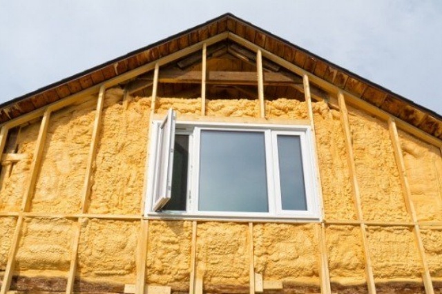 Robust thermal insulation ensures building's energy efficiency