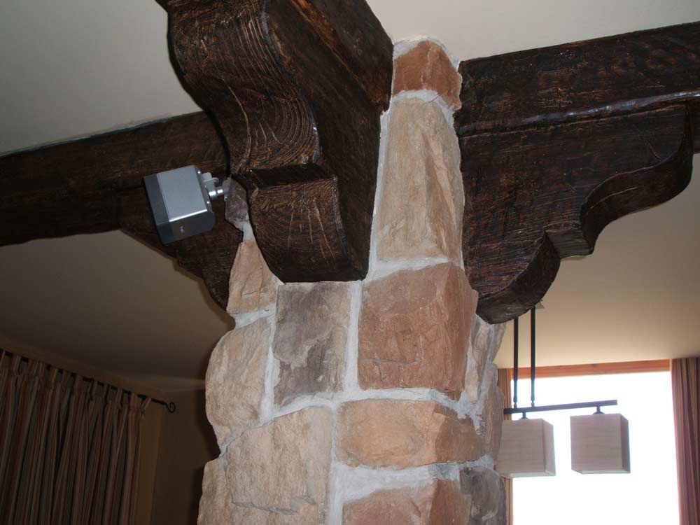 Can wood beams be made of polyurethane systems?